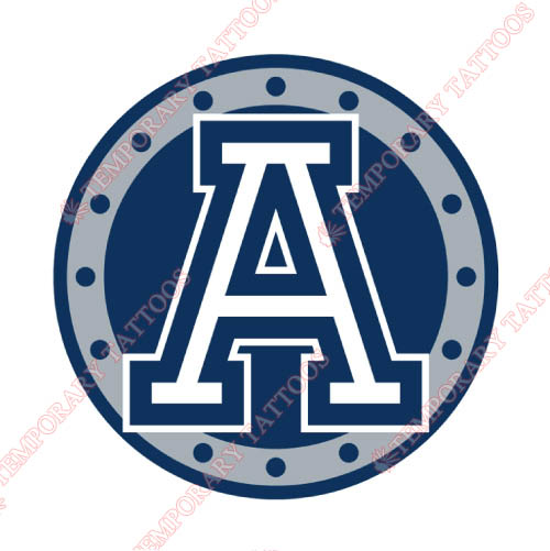 Toronto Argonauts Customize Temporary Tattoos Stickers NO.7629